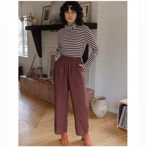 Tradlands Paloma Linen Pant Earth